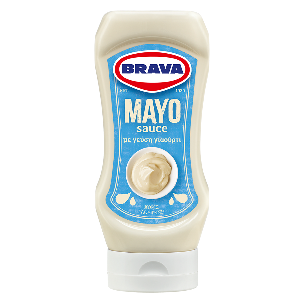 BRAVA Mayo Sauce με γεύση Γιαούρτι 350ml