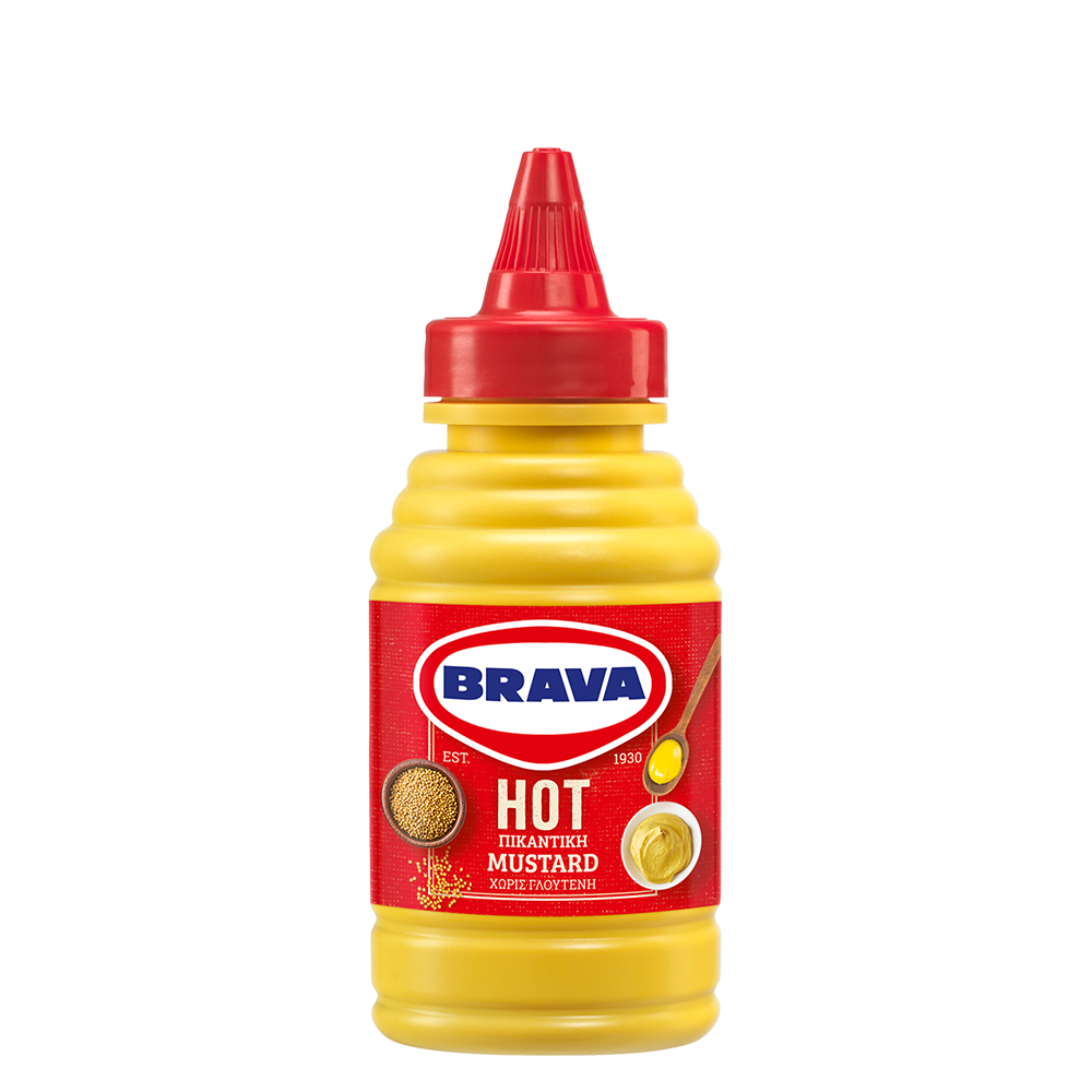 BRAVA Μουστάρδα Πικάντικη 250g