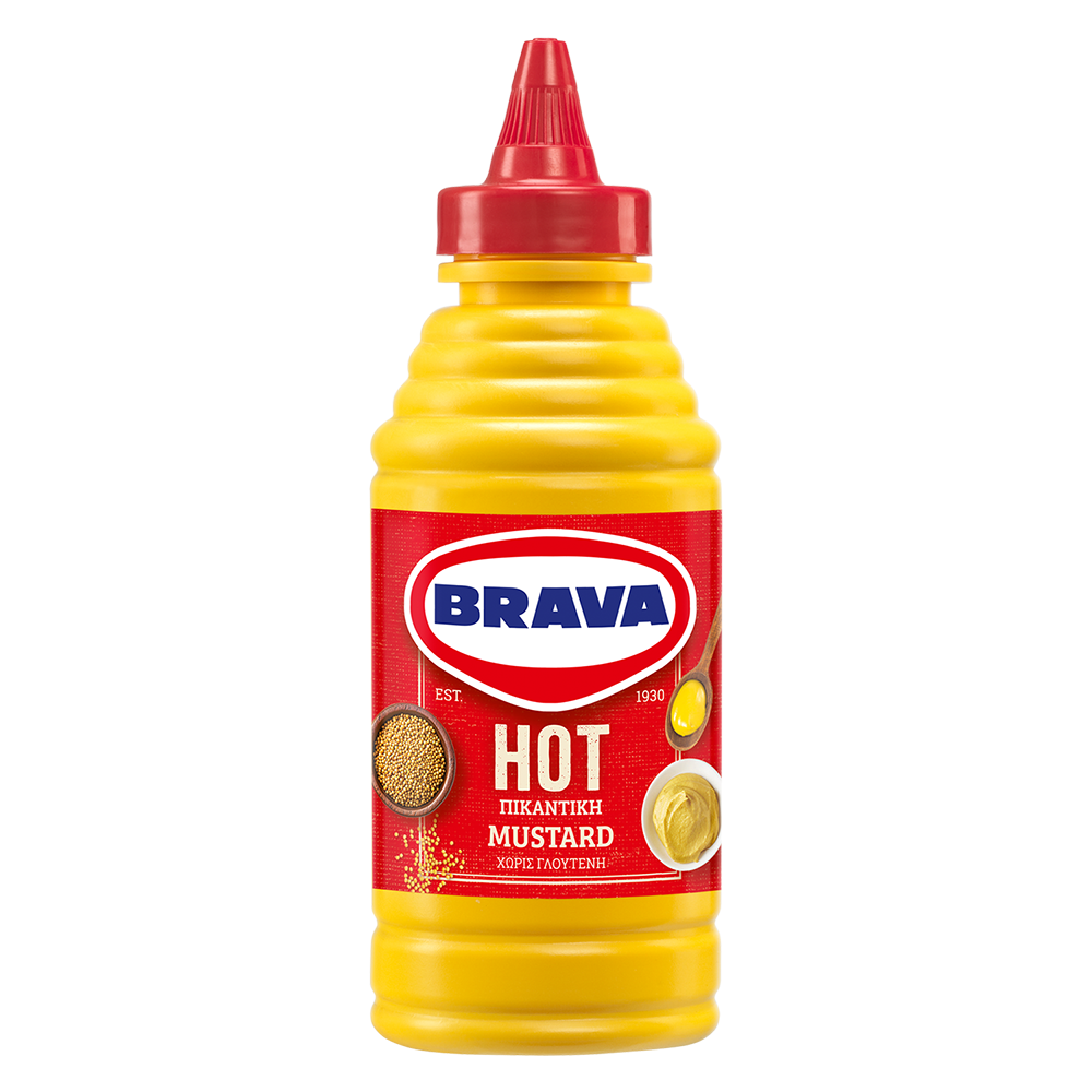 BRAVA Μουστάρδα Πικάντικη 430g