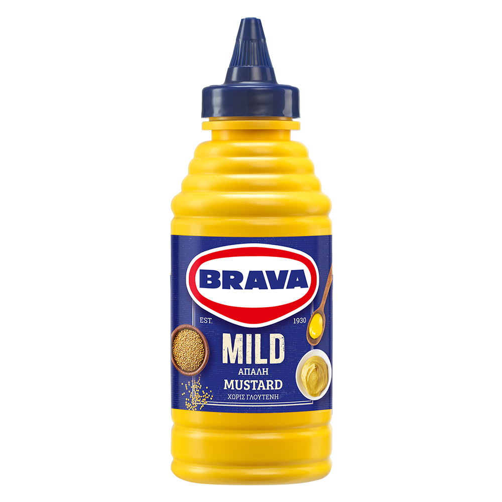 BRAVA Μουστάρδα Απαλή 430g