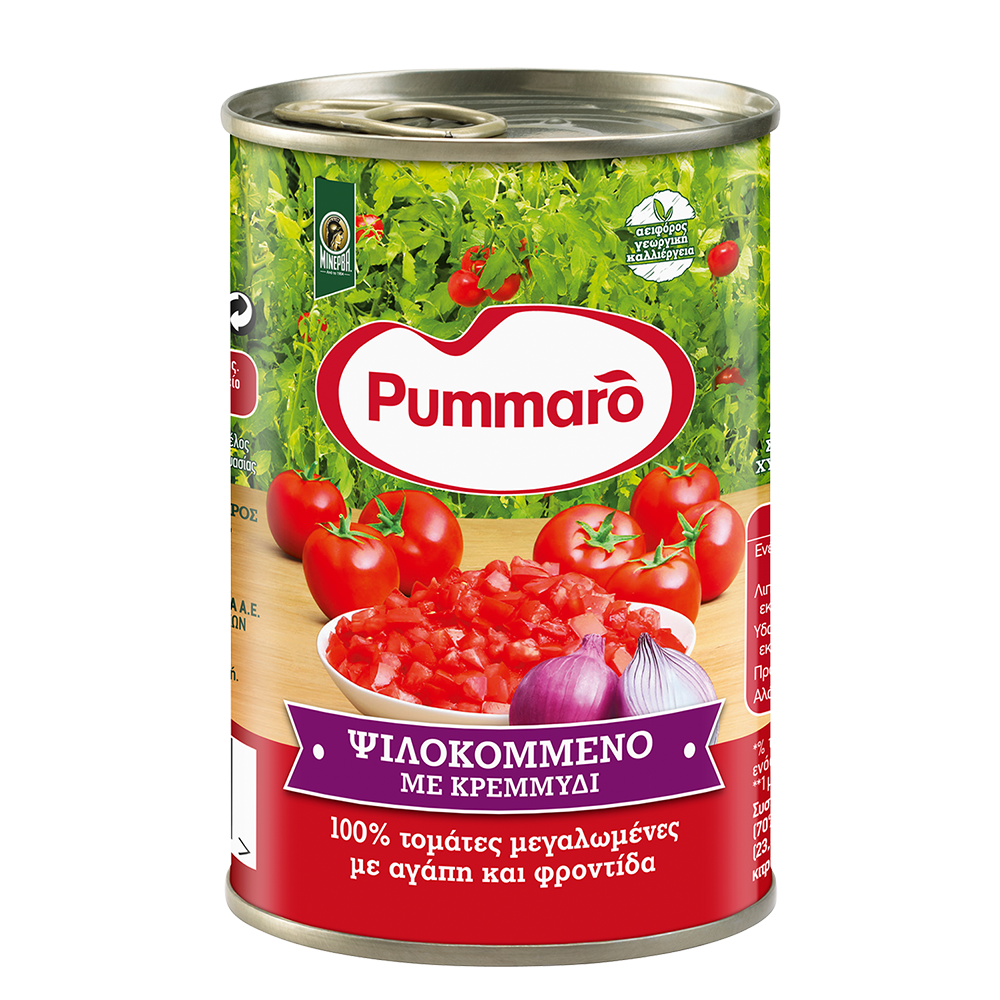 Pummaro Ψιλοκομμένο με Κρεμμύδι 400g