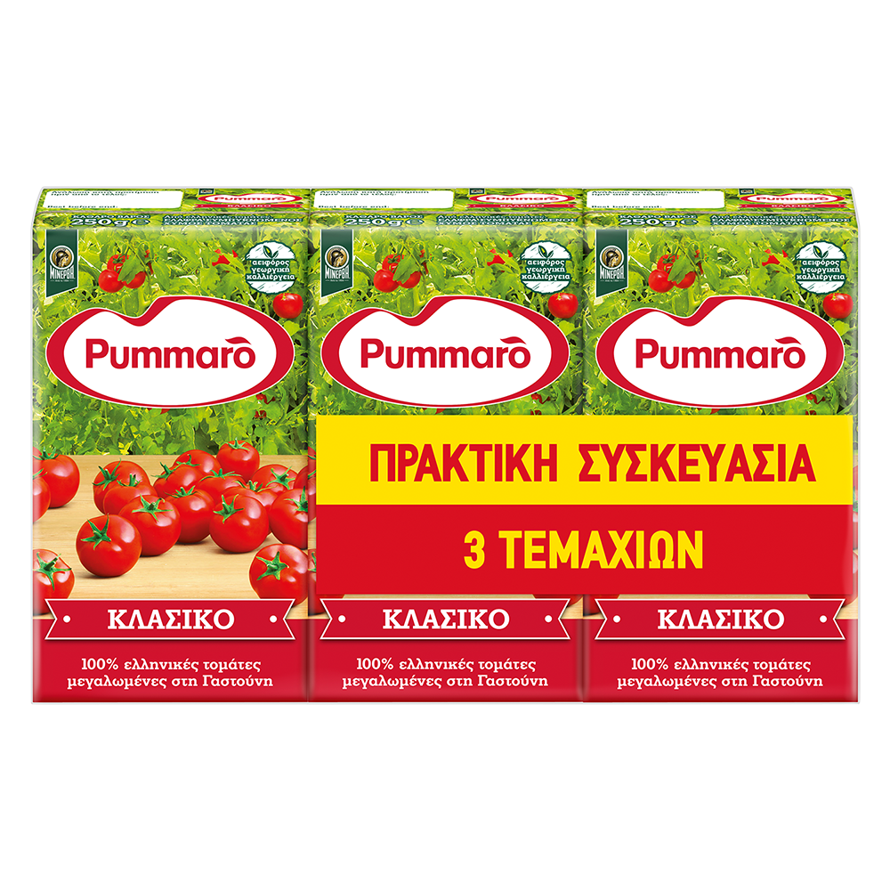 Pummaro Κλασικό 3×250g