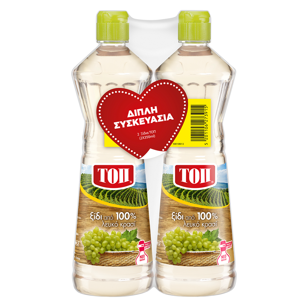 ΤΟΠ Ξίδι από Λευκό Κρασί 2×350ml